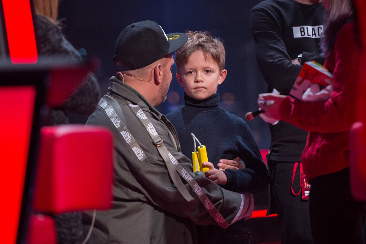 Потап исполнил мечту своего сына на проекте "Голос країни"